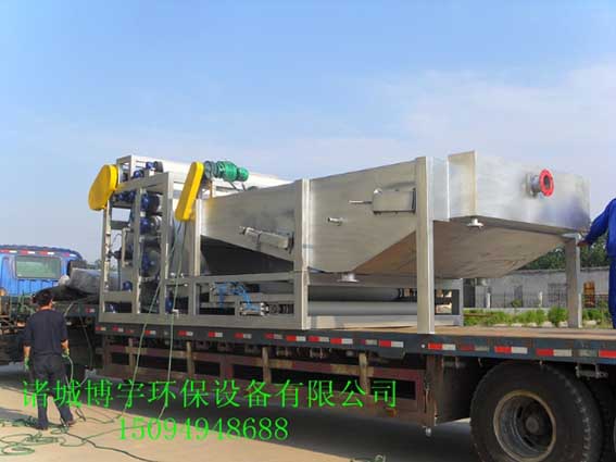 帶式污泥脫水機 帶式污泥脫水機